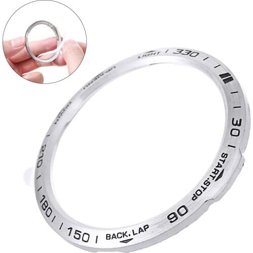 For Garmin Fenix 6X Stainless Steel Bezel Ring Anti-scratch Adhesive Cover Black Silver Blue Fashion Metal Protect Bezel Ring