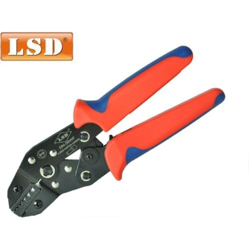 Wire cord-end terminals mini ratchet crimper DN-06WF Engineering Ratchet Crimping Plier Bootlace