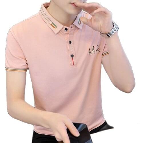Polos,Mens Polos,Polo Shirts,Shirts,Summer Men, Pullover POLO Shirt,Solid Color,Button Trim, Short Sleeved T-Shirt,Cotton,M-3XL