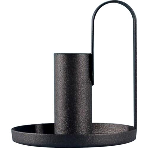 Retro Candle Holder Tealight Candlestick Living Room for Wedding Holiday Table