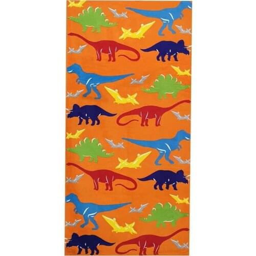 70*150cm Dinosaur Cartoon Towels baby bath towel Children and Adults Beach Bath Towel Cartoon Bikini Covers