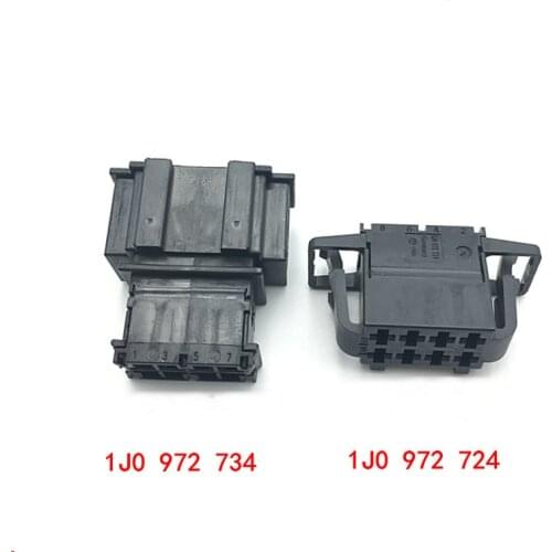 Applicable to automobile Seat heating control plug 8P socket 1J0 972 724 1J0 972 734