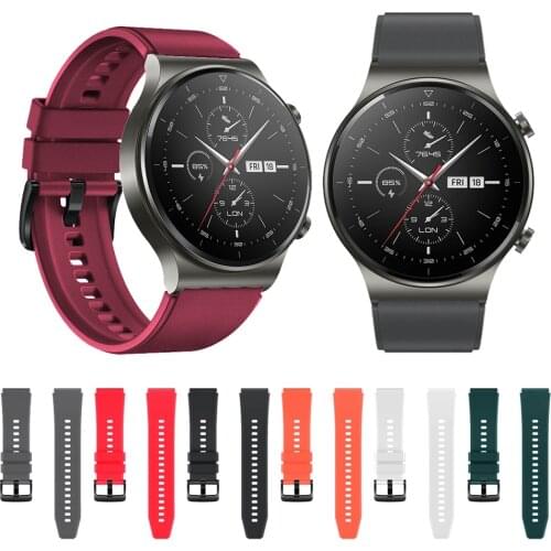 Official Silicone Band For Huawei Watch Gt 2 Pro Sport Rubber Original Watchband For Huawei Gt2 Pro Wristband Replace Bracelet