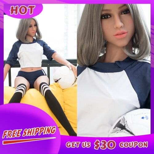Racyme Sex Doll 158cm real Silicone soft TPE Love Doll metal skeleton Big Ass Life Size Sport Sex Toys for male Masturbator