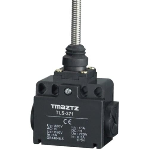 TLS-371 Travel Switch Limit Micro Button Touches The Long Rod Universal Mechanical Equipment 10A Plastic Ce One Year
