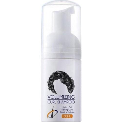 30ml Hair Curl Mousse Spray Shaping Curly Styles Natural Curl Boost Sculpting Hair Bounce Cream for Female