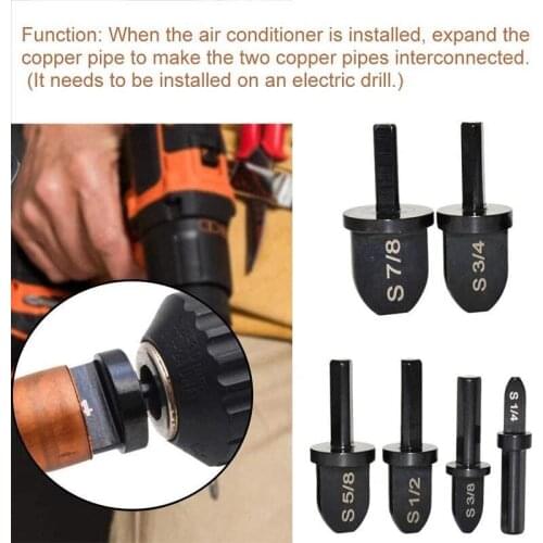 6pcs Imperial Tube Pipe Expander for Air Conditioner Conditioning Swagging Tool 7/8 3/4 5/8 1/2 3/8 1/4 Inch WXV Sale