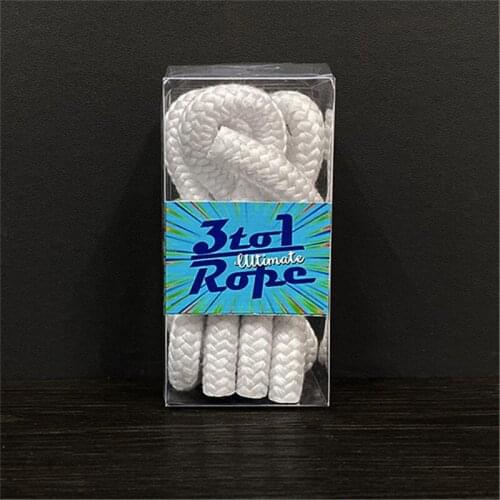 Ultimate 3 to 1 Rope Magic Tricks Stage Street Appear Goocheltrucs Professionele Close-Up Gimmick Props Three in One Ropes Magie