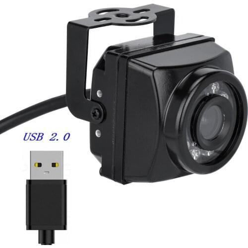 IP66 Waterproof Mini 940NM IR USB Cam Full HD 1080P 720P USB Mini Android OTG Type-C UVC CCTV External Camera for Tablet Kiosk