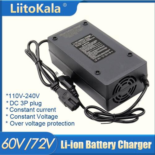 60V/72V 5A Li-ion lithium battery Charger For Electric Bike Bicycle Scooters DC-220V Output 67.2V/84V 5A Volt