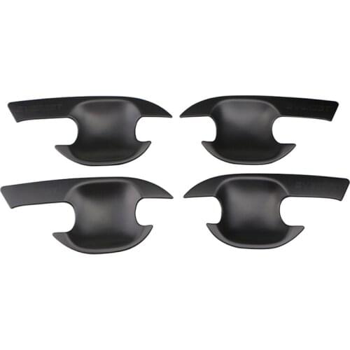 For Ford Everest Endeavour Raider 2015 - 2019 Car Door Handle Bowl Protection Cover Trim Stickers ABS Accessories