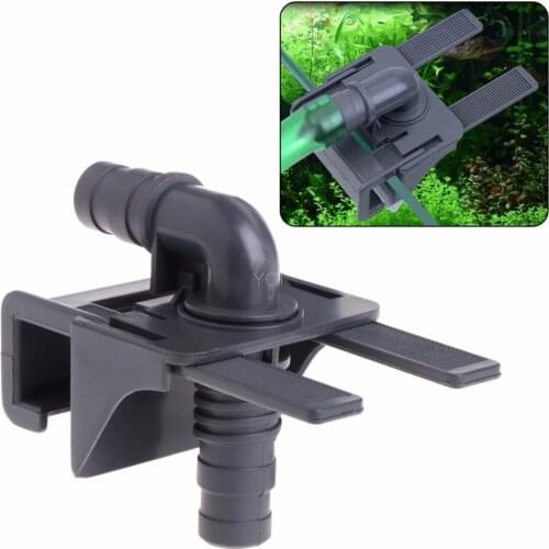 1Pc Aquarium Water Pipe Connector Fish Tank Mount Holder Inflow Outflow Stretchable Aquarium Accessories