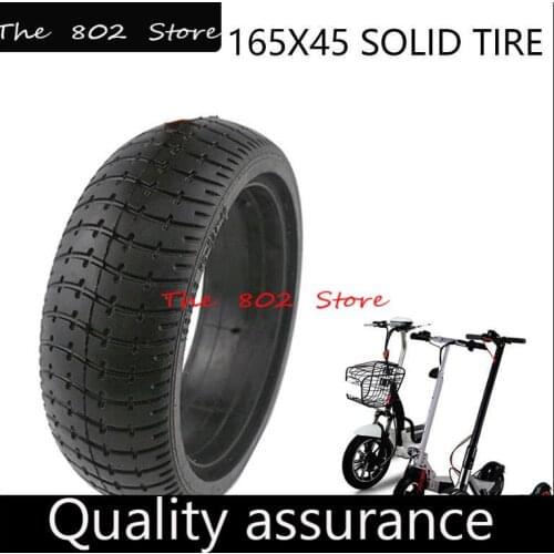 165x45 Solid Tire 6.5 inch for Self Balancing Hoverboard Electric Scooter Spare Parts