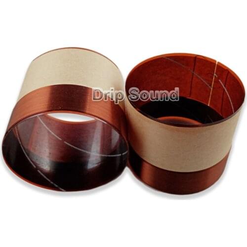 2pcs 61.5mm 61.5 Core Bass Voice Coil KSV Kapton Woofer Sound Drive Speaker Repair Parts