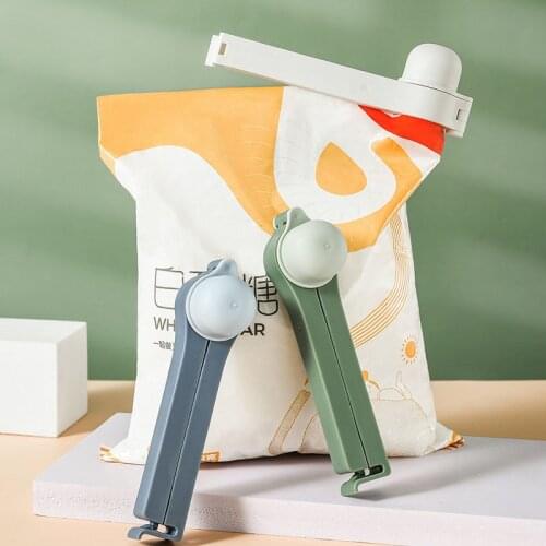 3Pcs Pourable Bag Sealer Food Preservation Tools Kitchen Storage Sealing Machine Moisture-Proof Plastic Bag Clips Home Supplies