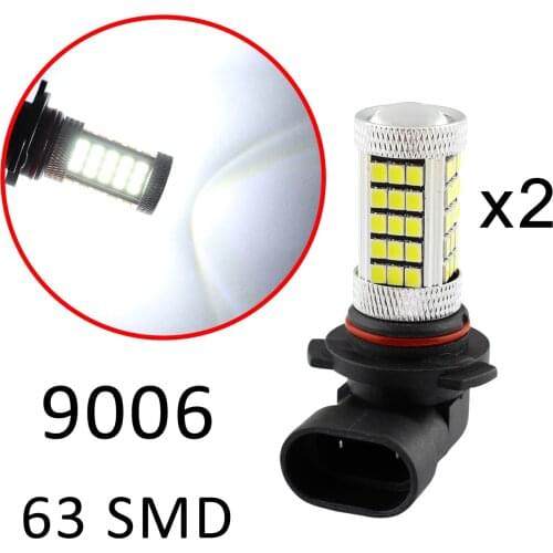 Car Accessories Driving Foglight Fog Light Lamp LED Bulbs White Color Style Fit For 9006 9012 HB4 9006HP 9006XS DRL Parts