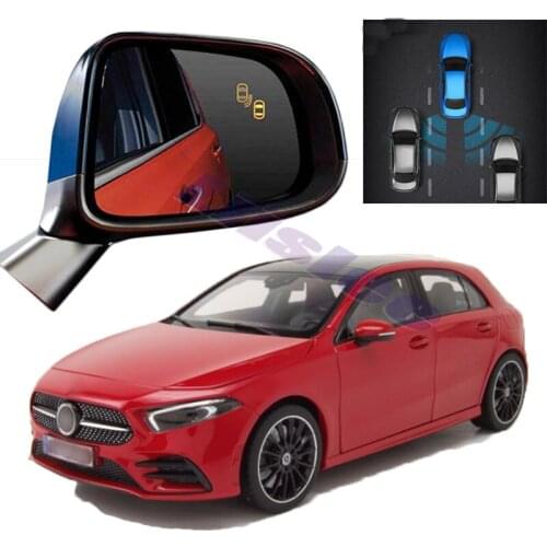 Car BSM BSD BSA Radar Warning Safety Driving Alert Mirror Detection Sensor For Mercedes Benz A MB W177 2018 2019