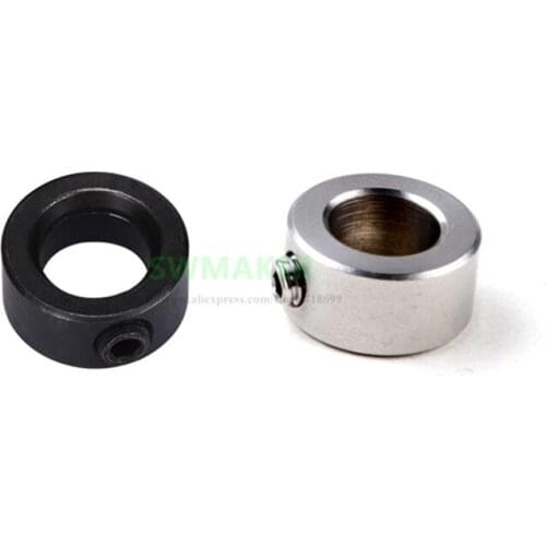 Black / silver Openbuilds lock collar OX T8 Shaft Lock Collar ID:8mm - V Slot Linear Extrusion CNC machine parts