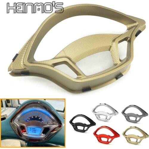 For Vespa GTS 250 300 Scooter Speedometer Guard Cover GTS300 GTS250 Tachometer Decoration Dashboard Odometer Frame Accessoires