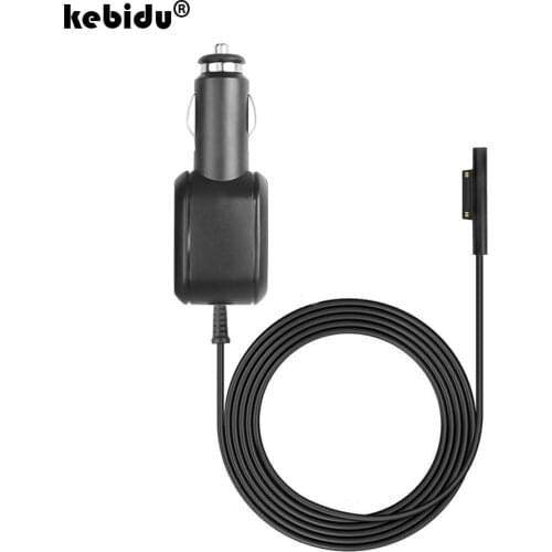 Kebidu 2020 12V 2.58A Car Power Supply Adapter 1.2M Laptop Cable Charger for Microsoft For Surface Pro 3 & Pro 4 Wholesale