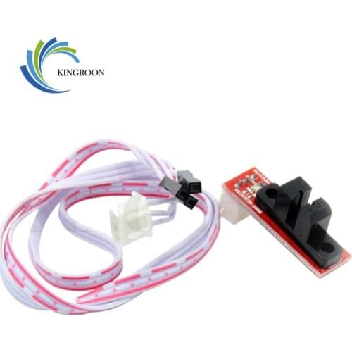 6pcs/lot Optical Endstop Light Control Limit Switch For RAMPS 1.4 Board 3D Printer Parts with 3 Pin Cable Red Part Accessories