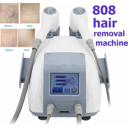 Mini 808nm Diode Laser Hair Removal Machine Painless Armpit Facial Skin Body Epilator Home Health Beauty Device