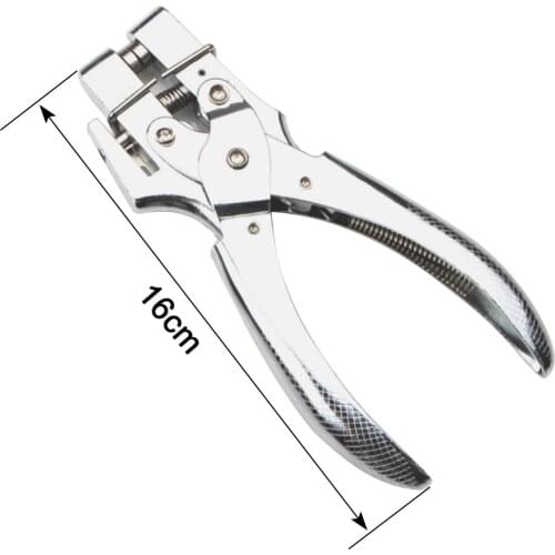 Multifunction Eyelets Setting Plier Punching Hole Maker Fastener Press Eyelet Setter Cloth Snap Hand Tool 1pc