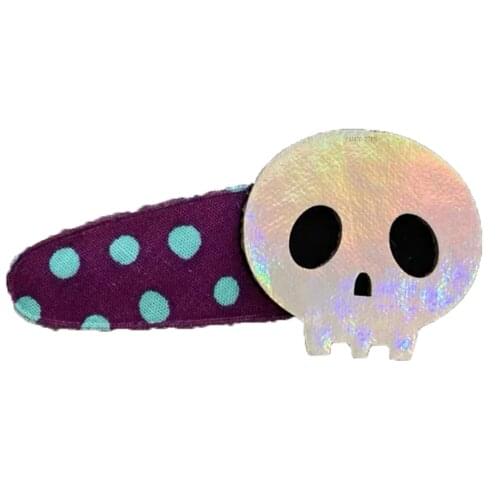 2021 New Halloween party Skull hair clip cutter Cutting Die Mold Scrapbook Decoration Wooden Knife Mould Suitable For Fustelle