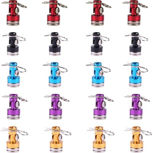 4pcs Magnetic Stealth Invisible Body Post Mount Contact Shell Column + Clips For 1/10 RC Drift Car Traxxas HSP Sakura Redcat