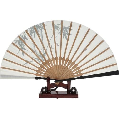 New Summer Vintage Bamboo Folding Hand Held Fan Chinese Dance Wedding Party Decor Pocket Gifts