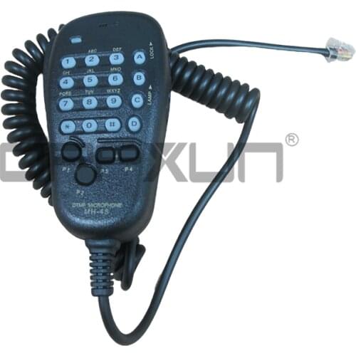 OPPXUN Walkie Talkie Accessory Microphone Mic speaker MH-48 DTMF for Yaesu FT 7800R/E 8800R/E 8900R/E 1900R/E 2800M 7900 Radio
