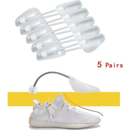 Transparent Spring Shoe Support Plastic Prevents Deformation and Anti-wrinkle New Material Shoe Expander Adjustable Shoe Trees