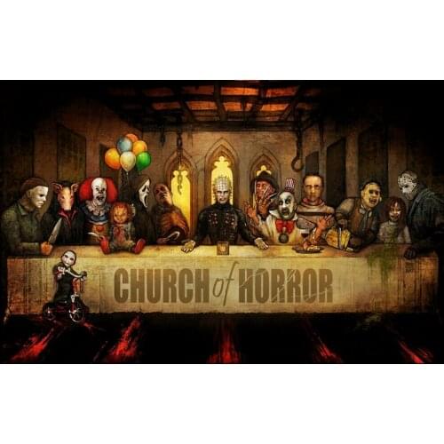SLASHERS SUPPER MOVIE Art Film Print Silk Poster Home Wall Decor 24x36inch