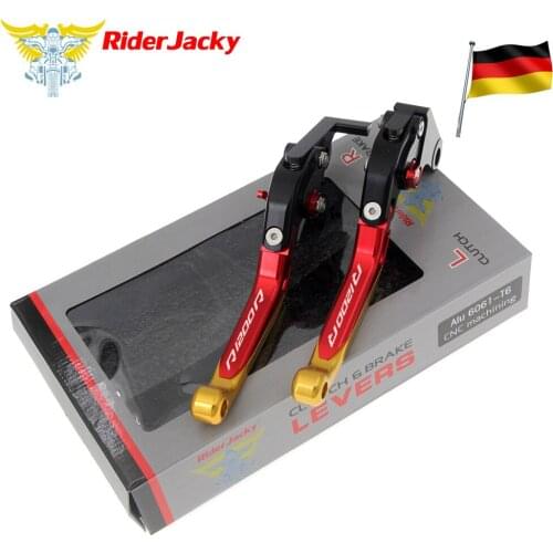Germany Flag color For BMW R1200 R R1200R/R1200RS (2015+up) 2015-2018 17 Motorcycle CNC Folding Extendable Brake Clutch Levers