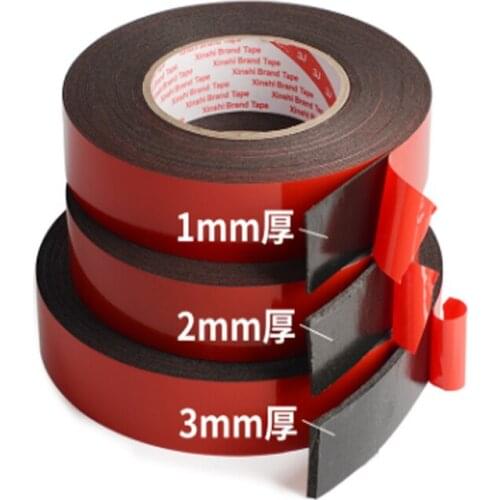 Super Strong Double Face Sided Adhesive Foam Tape For Mounting Fixing Pad Sticky Waterproof Electrical Foam Insulating Tape