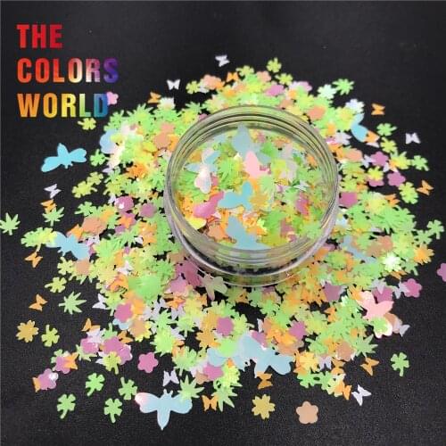 TCT-515 Spring Colors Nails Glitter Nail Art Decoration uñas маникюр 네일 Tumbler Crafts Nails Accessories Festival Party Supplier