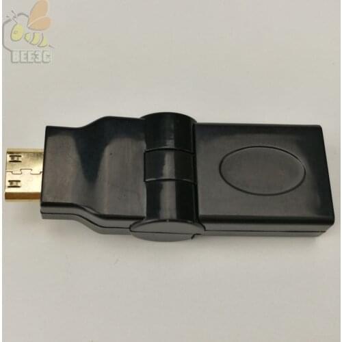 Type C MiniHDMI male to HDMI female cable Adapter Connector 180 Degree 500 pcs