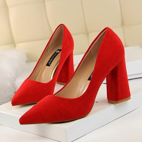 Zhenzhou Suede Pumps