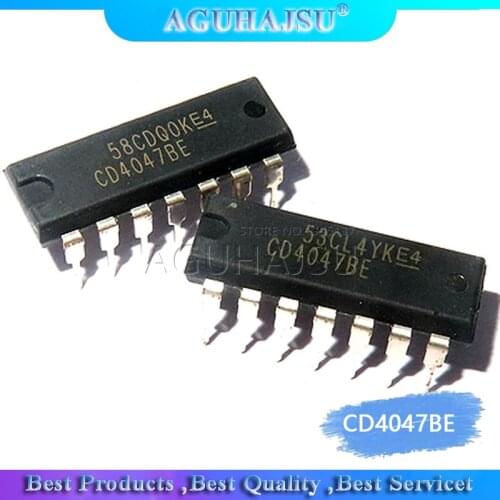 10pcs CD4047BE DIP14 CD4047 DIP new and original IC