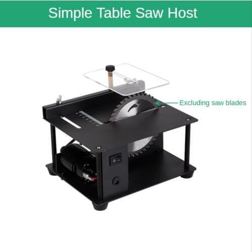 3000rpm Table Saw Mini Desktop Saw Cutter Electric Cutting Machine Adjustable-Speed 35MM Cutting Depth for Wood Acrylic Cutting