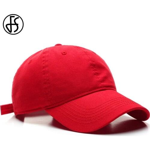 FS High Quality Cotton Plain Dad Hat Soft Green Khaki Baseball Cap Visors Women Men Fresh Color Streetwear Hip Hop Snapback Caps