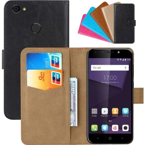 Luxury Wallet Case For ZTE Blade A622 PU Leather Retro Flip Cover Magnetic Fashion Cases Strap