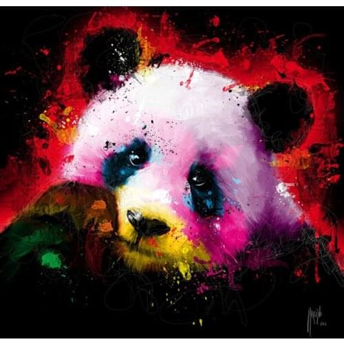 GLymg Panda Mosaic Patter 5D Diamond Painting Needlework DIY Diamond Embroidery Rhinestone Kits Diamond Wall Arts Decorns