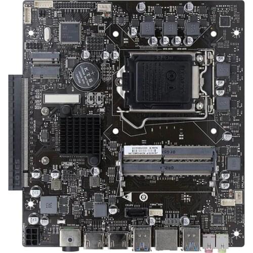 IXUR JWH410I-P All-in-one PC Mini Motherboard 170mm*190mm Side Plug Independent Graphics Card Supports LVDS Input
