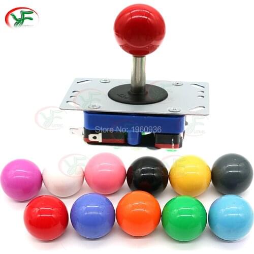 Jamma Arcade Cabinet Parts 2mm Short Shaft ZIPPY Joystick 2 Way 4 Way 8 Way Adjustable Joystick With 35mm Topball