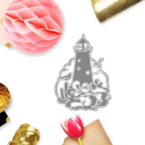 Metal Cutting Dies Cut Die Mold Tower Decoration Scrapbook Paper Craft Knife Mould Blade Scrapbooking Cutting Dies
