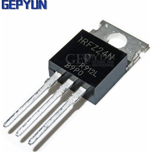 10PCS IRFZ24N IRFZ24NPBF TO220 TO-220 IRFZ24 Gepyun