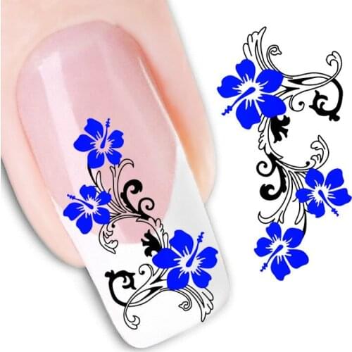 Wholesale new arrival nail patch decal 281designs water transfer 3D Nail beauty tatoo sticker 500packs/lot free DHL/EMS shipping
