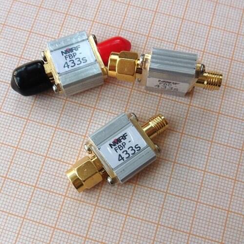 433MHz Remote Control Model Airplane Aerial Photography Image Transmission Bandpass Filter, 433M, Bandwidth 20MHz