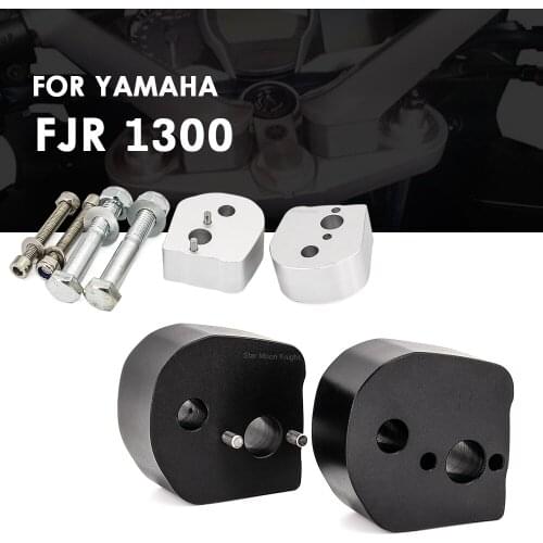 Handlebar Riser Clamp Mount For Yamaha FJR1300 FJR 1300 2006-2020 2019 2018 2017 2016 Aluminum Motorcycle Handle Bar Riser 25mm